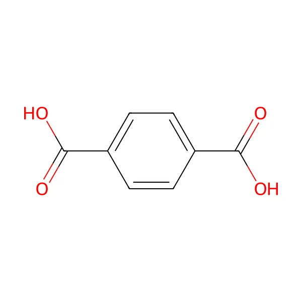 Tereftalik asit molekül yapısı — CAS 100-21-0