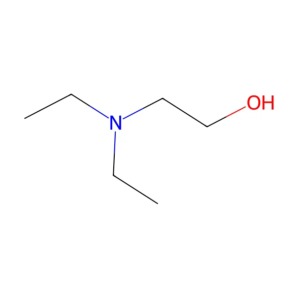 2-Dietilaminoetanol molekül yapısı — CAS 100-37-8