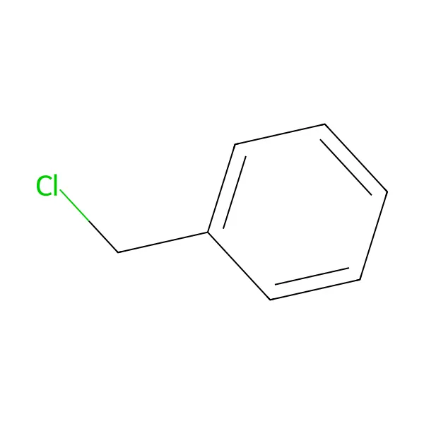 Benzil klorür molekül yapısı — CAS 100-44-7