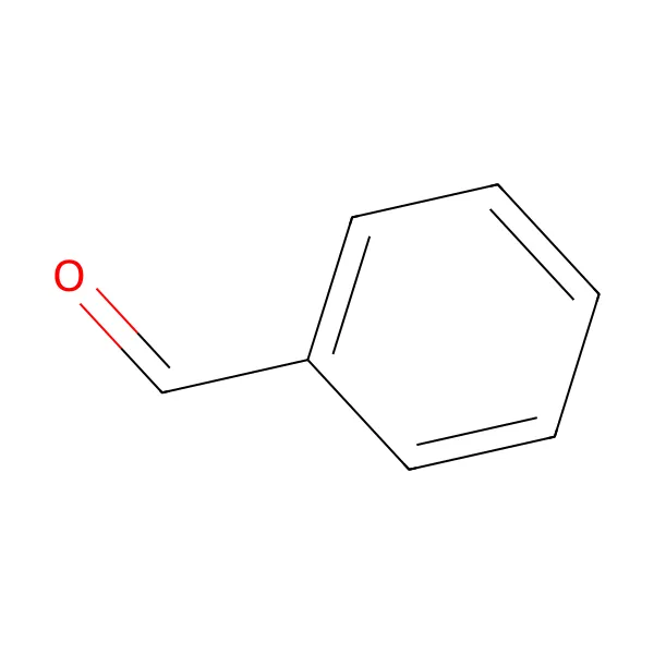 Benzaldehit molekül yapısı — CAS 100-52-7