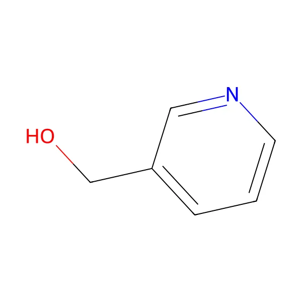 3-Piridinmetanol molekül yapısı — CAS 100-55-0