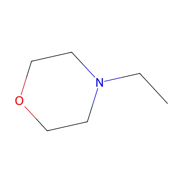 N-etilmorfolin molekül yapısı — CAS 100-74-3