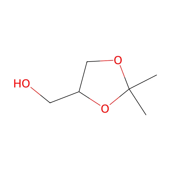 Solketal molekül yapısı — CAS 100-79-8