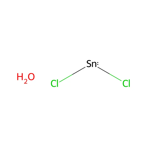 Kalay klorür dihidrat molekül yapısı — CAS 10025-69-1