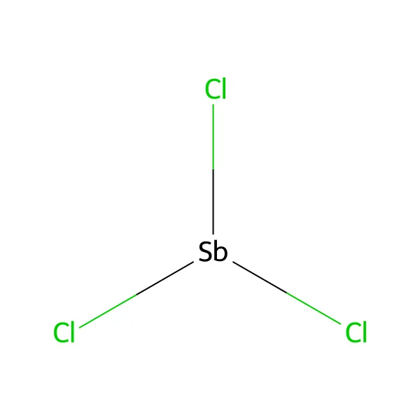 Antimon triklorür molekül yapısı — CAS 10025-91-9