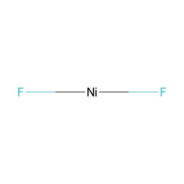 Nikel florür molekül yapısı — CAS 10028-18-9