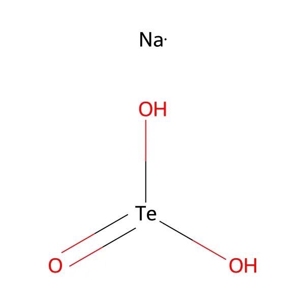 Sodyum tellürit molekül yapısı — CAS 10102-20-2