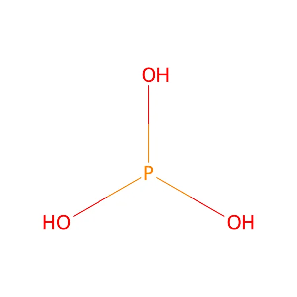 Fosforöz asit molekül yapısı — CAS 10294-56-1