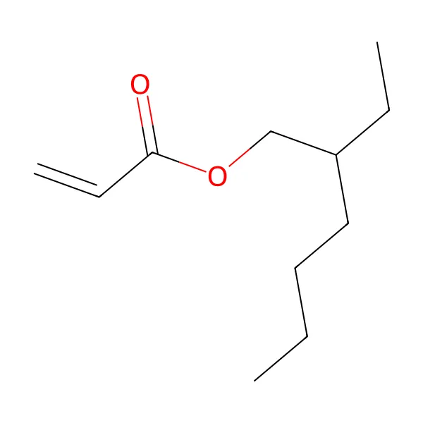 2-etilheksil akrilat molekül yapısı — CAS 103-11-7