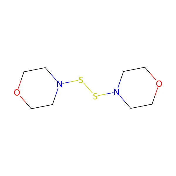 4,4'-ditiodimorfolin molekül yapısı — CAS 103-34-4