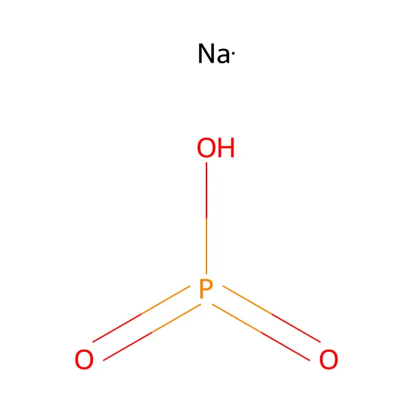 Sodyum metafosfat molekül yapısı — CAS 10361-03-2
