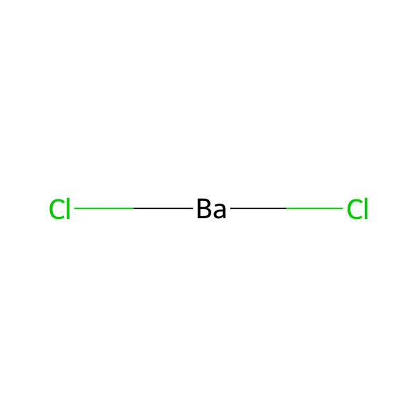 Baryum klorür molekül yapısı — CAS 10361-37-2