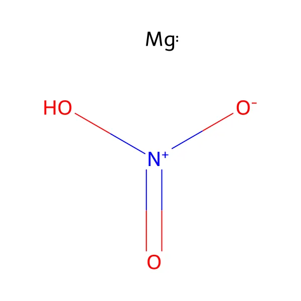 Magnezyum nitrat molekül yapısı — CAS 10377-60-3
