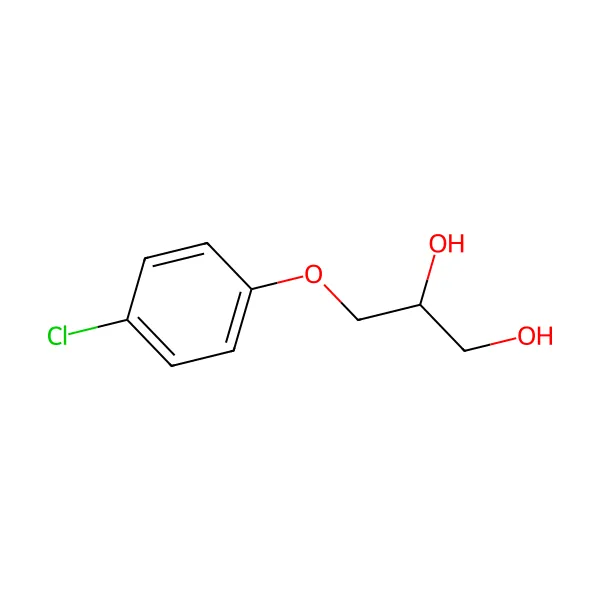 Klorfenezin molekül yapısı — CAS 104-29-0