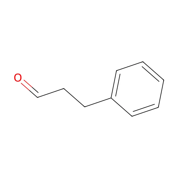Hidrosinnamaldehit molekül yapısı — CAS 104-53-0