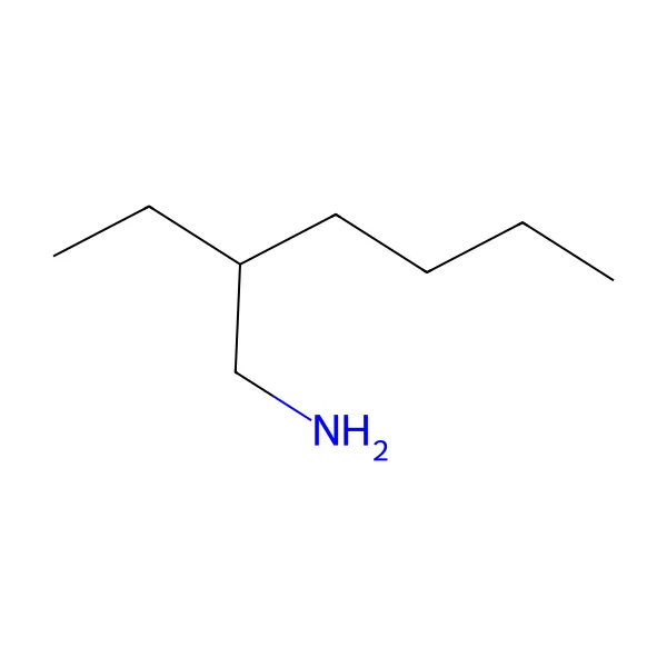 2-etilheksilamin molekül yapısı — CAS 104-75-6