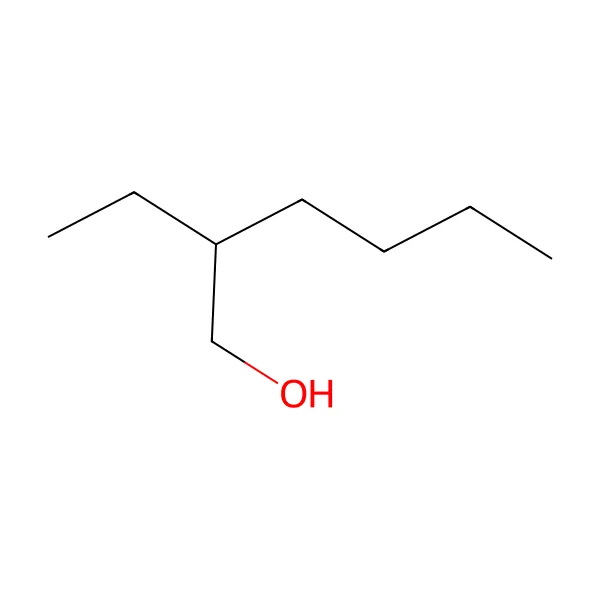 2-etilhekzanol molekül yapısı — CAS 104-76-7