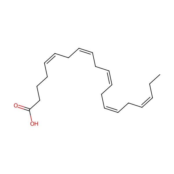 Eikosapentaenoik asit molekül yapısı — CAS 10417-94-4