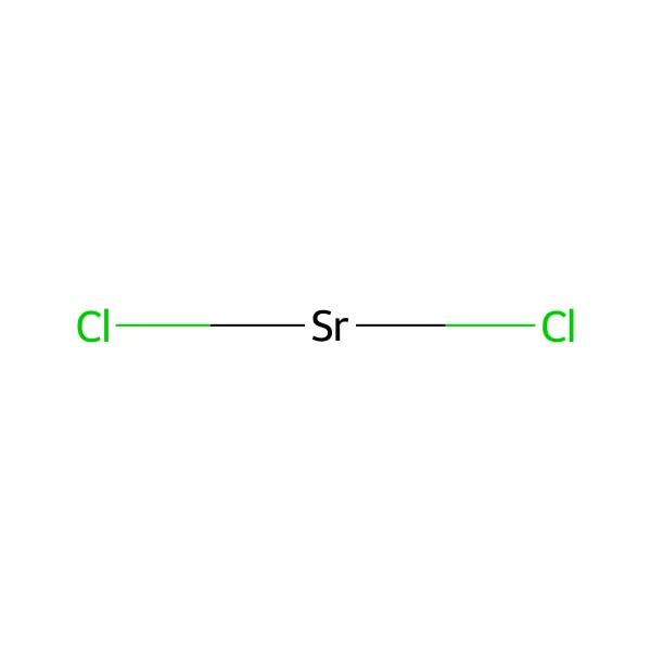 Stronsiyum klorür molekül yapısı — CAS 10476-85-4