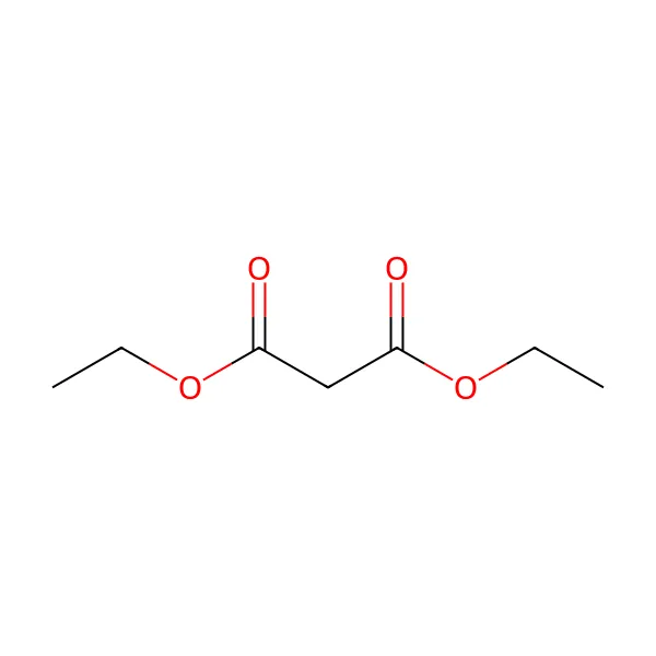 Dietil malonat molekül yapısı — CAS 105-53-3