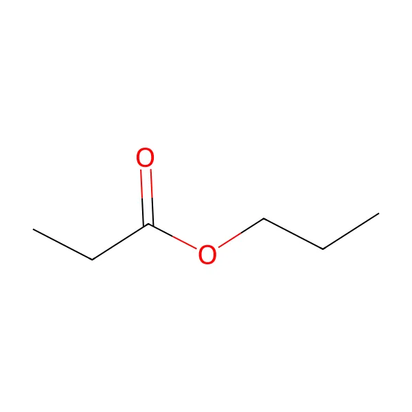 Propil propiyonat molekül yapısı — CAS 106-36-5