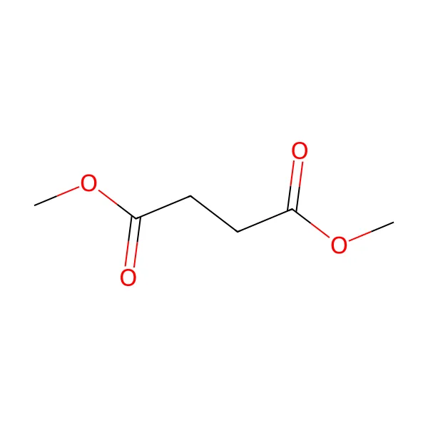 Dimetil süksinat molekül yapısı — CAS 106-65-0
