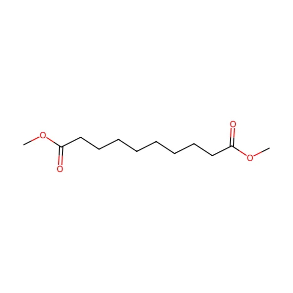 Dimetil sebakat molekül yapısı — CAS 106-79-6