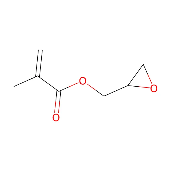 Glisidil metakrilat molekül yapısı — CAS 106-91-2