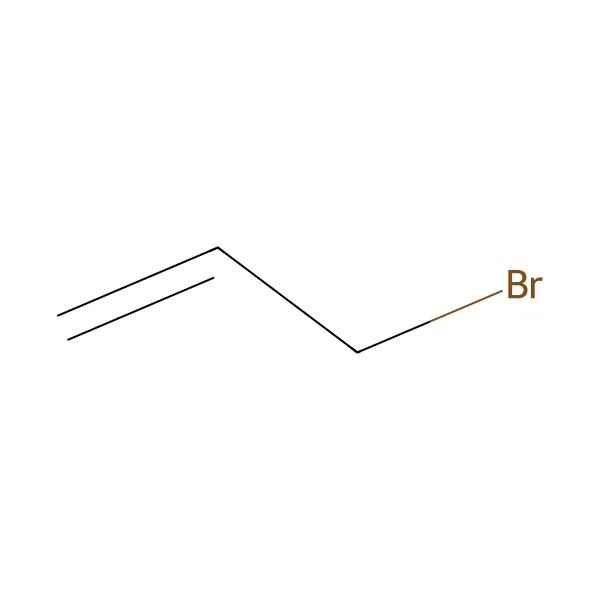 Allil bromür molekül yapısı — CAS 106-95-6