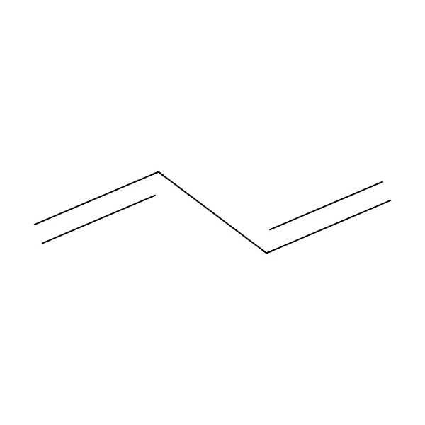1,3-bütadien molekül yapısı — CAS 106-99-0