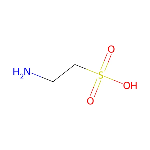 Taurin molekül yapısı — CAS 107-35-7