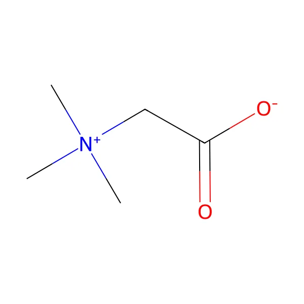 Betain molekül yapısı — CAS 107-43-7