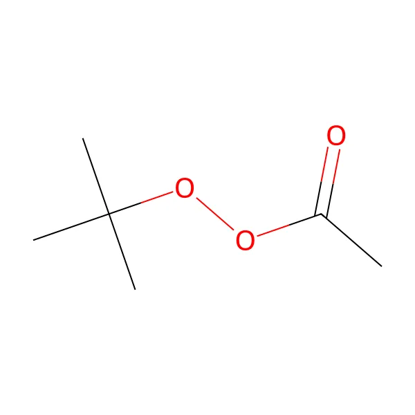 tert-Bütil peroksiasetat molekül yapısı — CAS 107-71-1