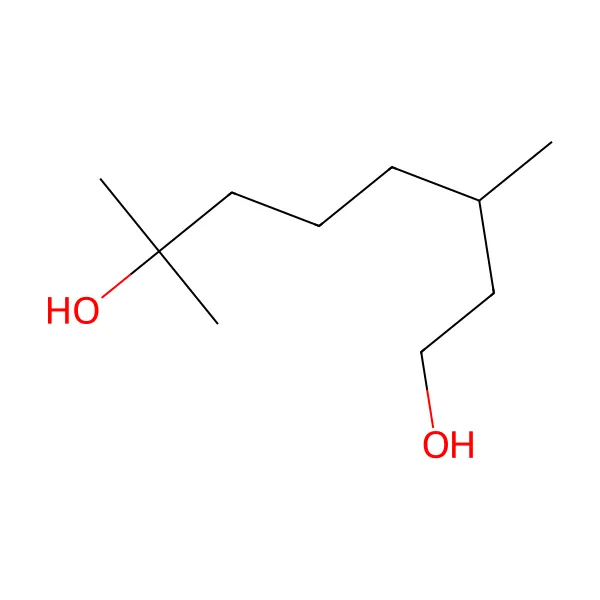 Hidroksisitronellol molekül yapısı — CAS 107-74-4