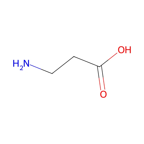 Beta Alanin molekül yapısı — CAS 107-95-9