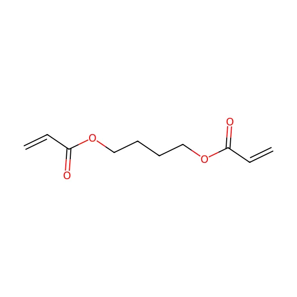 Tetrametilen glikol diakrilat molekül yapısı — CAS 1070-70-8