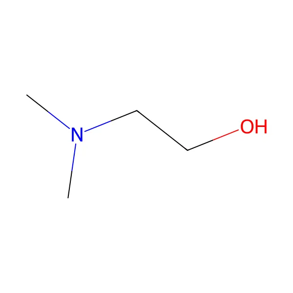Dimetiletanolamin molekül yapısı — CAS 108-01-0