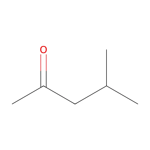 Metil izobütil keton molekül yapısı — CAS 108-10-1