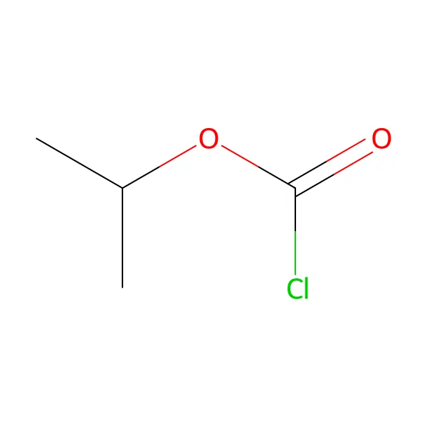 İzopropil kloroformat molekül yapısı — CAS 108-23-6