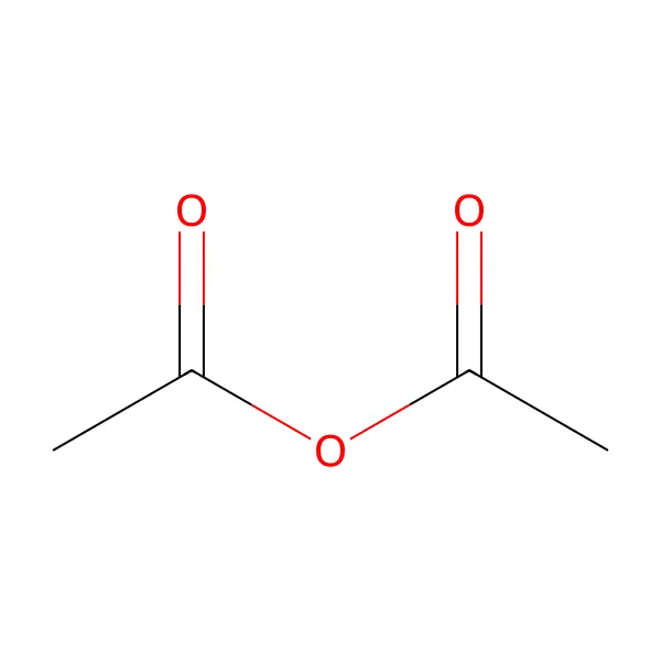 Asetik anhidrit molekül yapısı — CAS 108-24-7