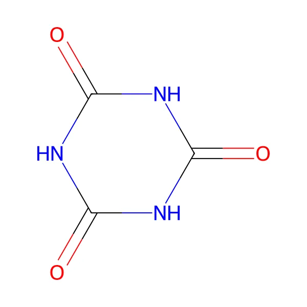 Siyanürik asit molekül yapısı — CAS 108-80-5