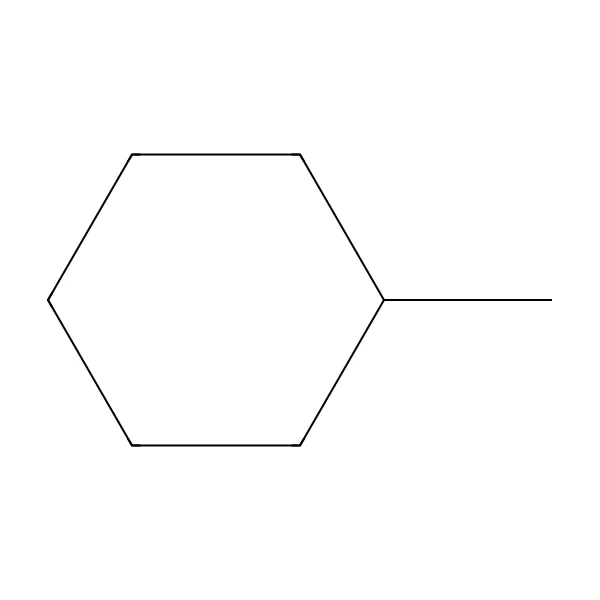 Metilsikloheksan molekül yapısı — CAS 108-87-2
