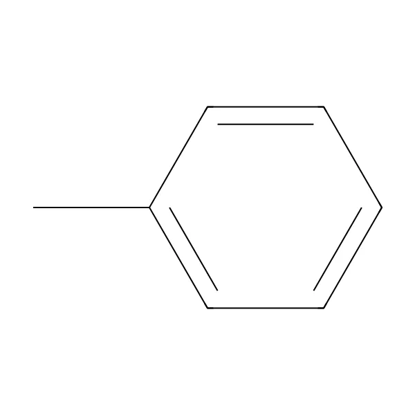 Toluen molekül yapısı — CAS 108-88-3