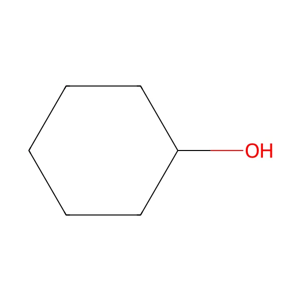 Sikloheksanol molekül yapısı — CAS 108-93-0