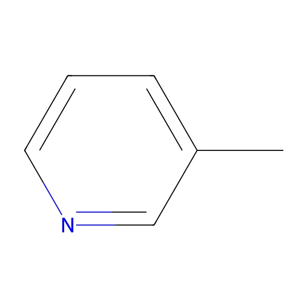 3-pikolin molekül yapısı — CAS 108-99-6
