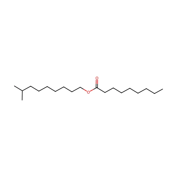 İzodesil pelargonat molekül yapısı — CAS 109-32-0
