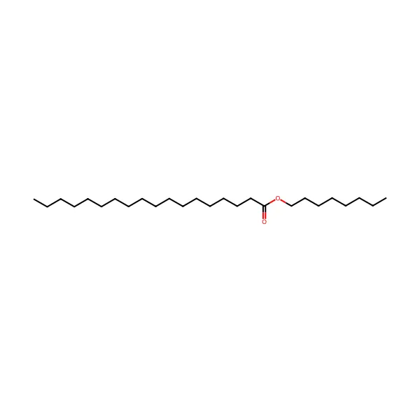 Oktil stearat molekül yapısı — CAS 109-36-4