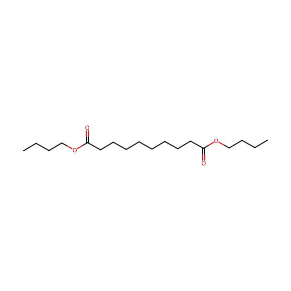 Dibütil sebasat molekül yapısı — CAS 109-43-3