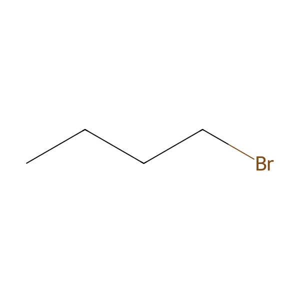 Butil bromür molekül yapısı — CAS 109-65-9