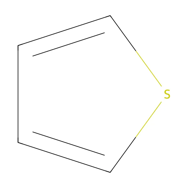 Tiyofen molekül yapısı — CAS 110-02-1